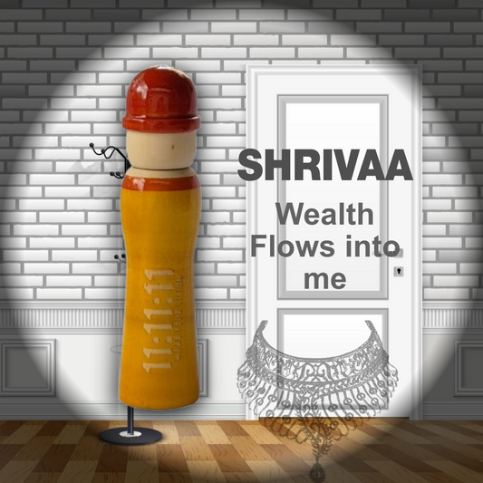 women roll-on perfume oil wealth and clarity SHRIVAA