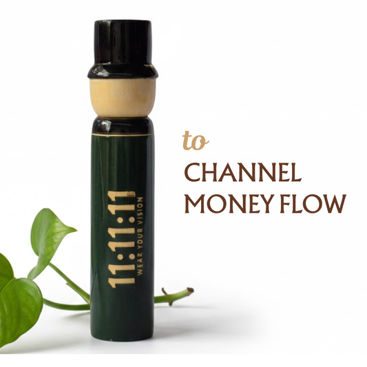 men roll-on perfume oil financial clarity and balance MYSTRA